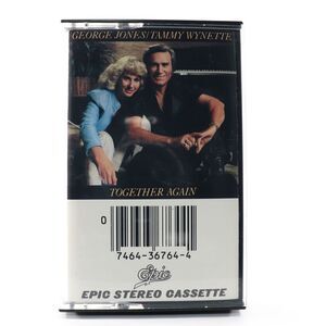 George Jones & Tammy Wynette Together Again (Cassette Tape, 1980 Epic) JET 36764